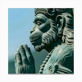 Hanuman Statue Canvas Print