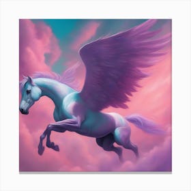 Pegasus In The Sky 1 Canvas Print