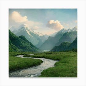 Landscape - Landscape Stock Videos & Royalty-Free Footage Canvas Print