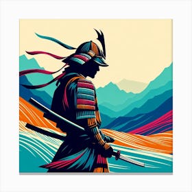 A samurai 1 Canvas Print