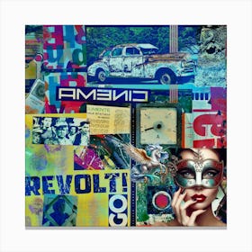 Revolt! Go! Canvas Print