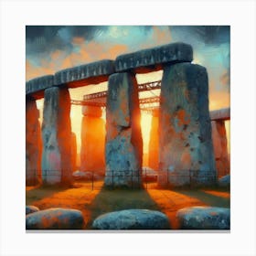 Stonehenge 1 Canvas Print