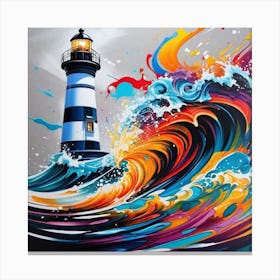 Lighthouse 24 Canvas Print