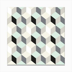 Modern Retro Pattern 20 Canvas Print