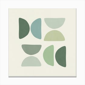Geometric Shapes 8 2 Canvas Print