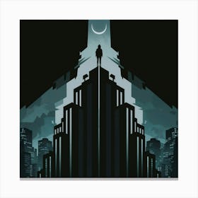 City At Night Canvas Print