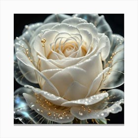 White Rose Canvas Print