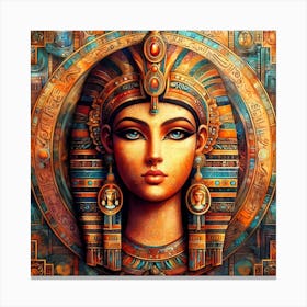 Cleopatra Portrait Artwork 61 Canvas Print