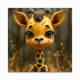 Giraffe 71 Canvas Print