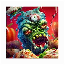 Zombie Apocalypse Canvas Print