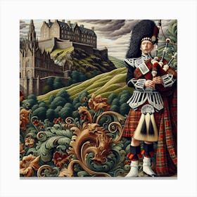 Edinburgh Castle   Canvas Print