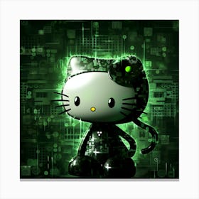 Hello Kitty Collection By Csaba Fikker 45 Canvas Print