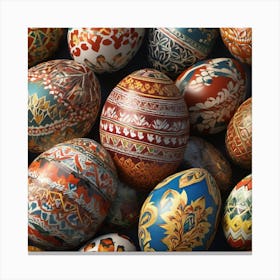 Easter Eggs 1 Canvas Print