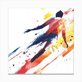 Soccer Player 5 Canvas Print