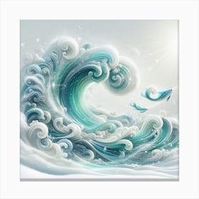 Ocean Waves Canvas Print