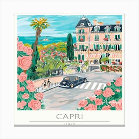 Capri Canvas Print