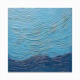 Blue Wave Canvas Print