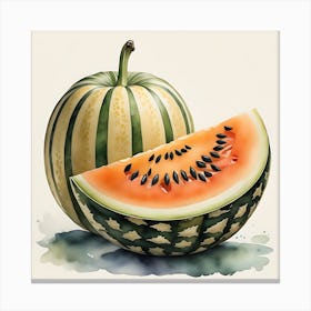 Watermelon Canvas Print