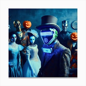 Halloween Party17 Canvas Print