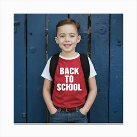 Back To School 5 Canvas Print