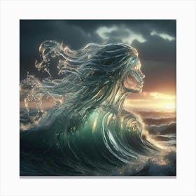 Mermaid 25 Canvas Print