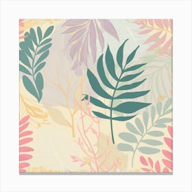 Tropical Leaves 4 Canvas Print