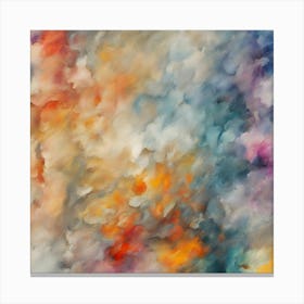 Abstract Of Clouds Canvas Print