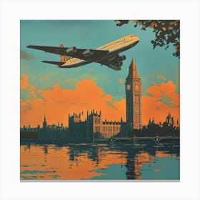 London Skyline Art 1 Canvas Print