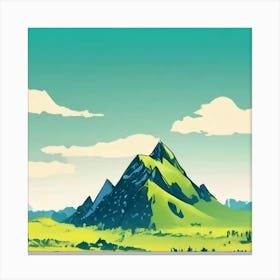 Mountain Landscape 2 Canvas Print