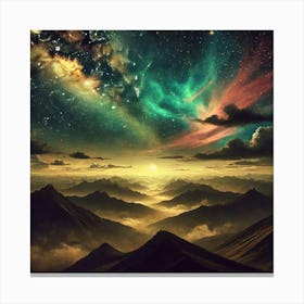 Space - Space Stock Videos & Royalty-Free Footage 1 Canvas Print