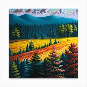 Autumn Landscape Canvas Print