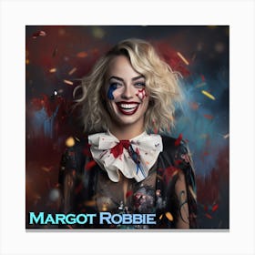 Margot Robbie 2 Canvas Print