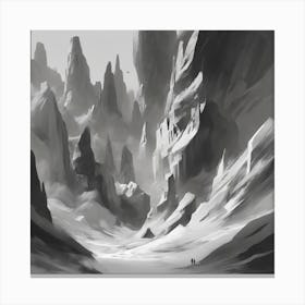 Mountain Landscape 7 Canvas Print