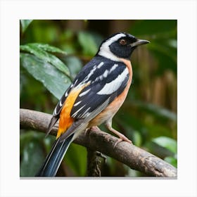 Spotted Pardalote Bird Canvas Print