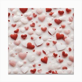 Hearts Canvas Print