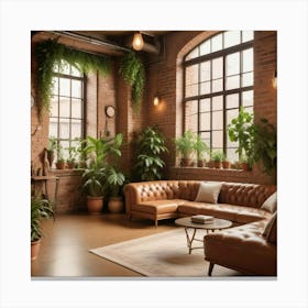 Living Room 10 Canvas Print