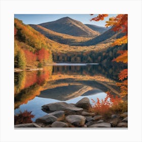 Autumn In The Mountains Canvas Print