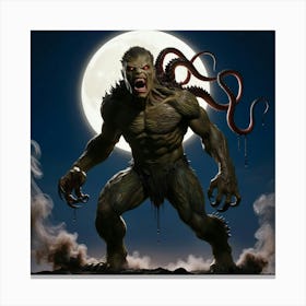 Monstrous Creature 1 Canvas Print