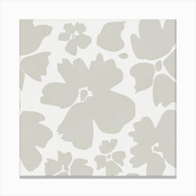 Gray Flowers - Matisse Canvas Print