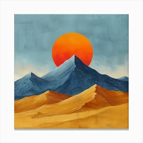 Abstract of Beautiful Sunset behind Mountains - city wall art, colorful wall art, home decor, minimal art, modern wall art, wall art, wall decoration, wall print colourful wall art, decor wall art, digital art, digital art download, interior wall art, downloadable art, eclectic wall, fantasy wall art, home decoration, home decor wall, printable art, printable wall art, wall art prints, artistic expression, contemporary, modern art print Canvas Print