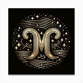 A Zodiac symbol, Virgo Canvas Print