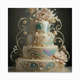 Wedding Cake Canvas Print