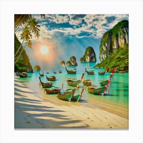 Thailand Beach Canvas Print