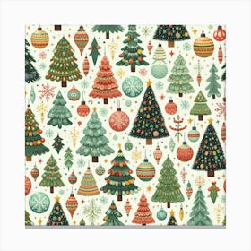 Christmas Trees Canvas Print