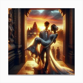 Over The Threshold Canvas Print