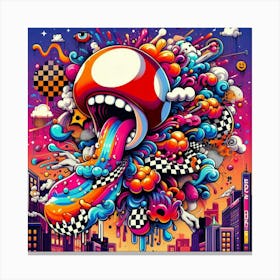 Psychedelic Art 41 Canvas Print