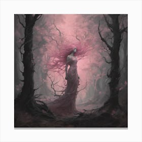 485481 Dryad In The Woods 1 Canvas Print