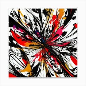 Abstract painting art 11 Canvas Print