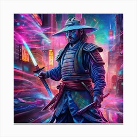 Samurai Canvas Print