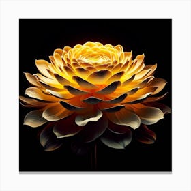 Dahlia 17 Canvas Print